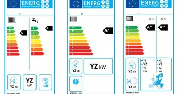 Energieeffizienzlabel für Heiztechnik Fachhandwerker müssen ab dem 26. September jedem Angebot ein Energieeffizienzlabel beilegen – sowohl für Einzelprodukte als auch Systeme. © Vaillant