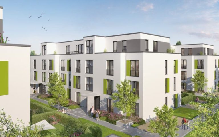 Wohnquartier „Graffring 50“ in Bochum. - © HH-Vision