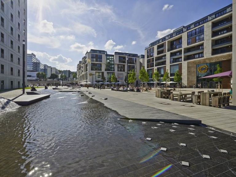 Stadtquartier Milaneo. - © STRABAG Real Estate/Tom Philippi