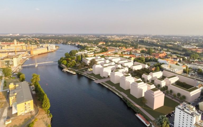 Berlin: Immobilienentwicklung der Buwog schreitet voran Visualisierung des Projekts "Spreequartier" in Berlin-Köpenick. - Bild: © Buwog
