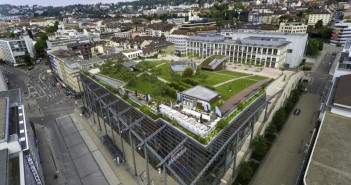 Verbändeübergreifende Allianz Bauwerksbegrünung: Jetzt geht’s los! Das Ziel: mehr Grün und Lebensqualität in die Stadt – mit Dachbegrünungen ... - Bild: © FBB