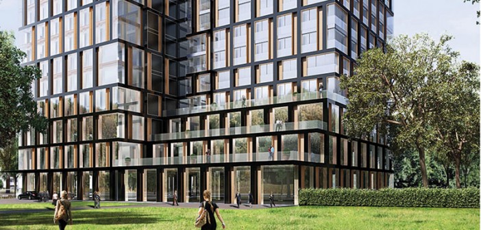 Projekt Hochhaus am Park, Frankfurt/Main, Ansicht Hotelbereich. - Foto: © Assmann beraten + planen