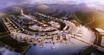 Stadtentwicklung: Eine neue Großstadt mitten in der Steppe 30 Kilometer südlich der Hauptstadt Ulaanbaatar entsteht eine neue Stadt: die Maidar Eco City. - Bild: © RSAA