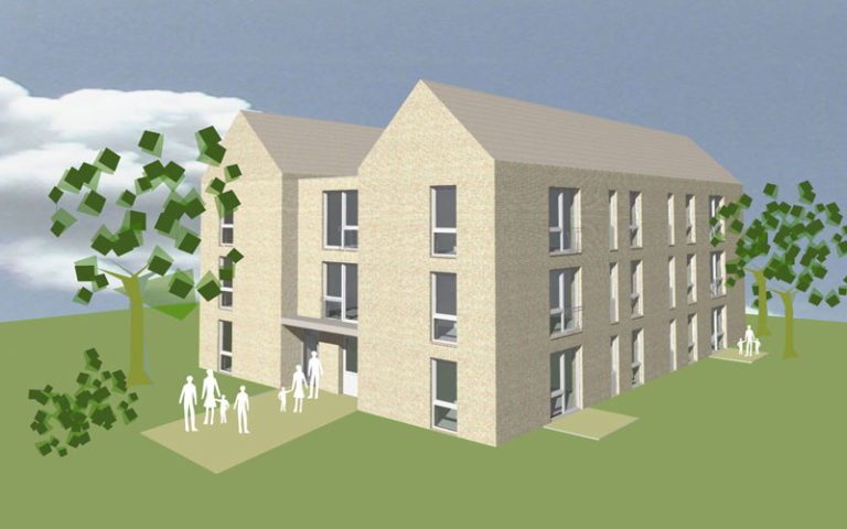 Mit dem „Kieler Modell“ schnell, ökonomisch und attraktiv bauen Das „Kieler Modell“ bietet sowohl im ländlichen als auch im städtischen Kontext flexiblen Wohnraum.