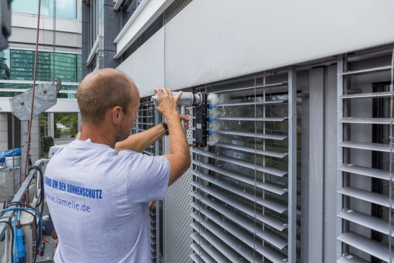 Sonnenschutz ohne Schmutz