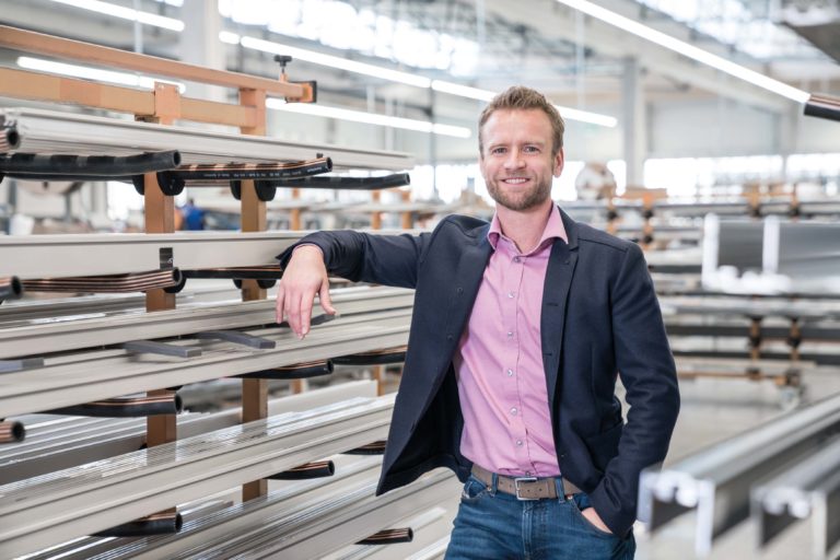Das Modernisierungs-Magazin vor Ort: Stefan Holtgreife, Geschäftsführer Solarlux GmbH