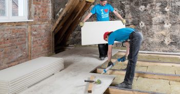 Schlanke und tragfähige Holzbalkendecke