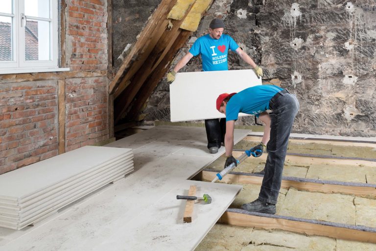 Schlanke und tragfähige Holzbalkendecke