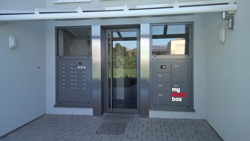Paketkastenanlagen für Mehrfamilienhäuser