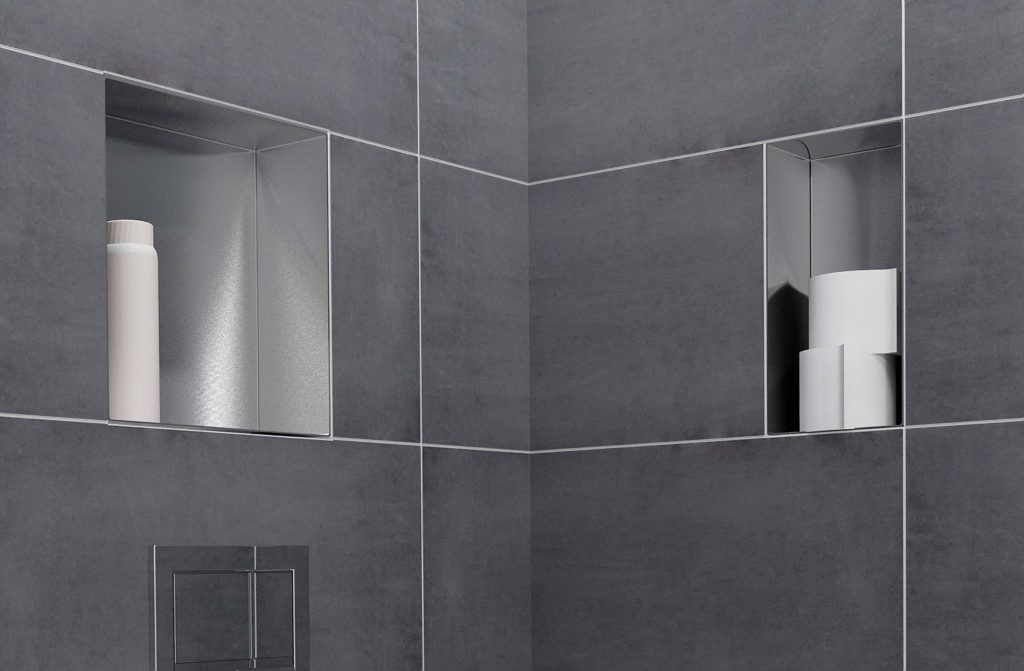 Ganz schön schnelle Nische fürs Bad