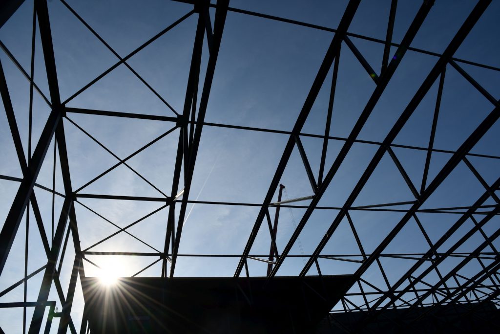 Richtfest für Sporthalle in Nürnberg