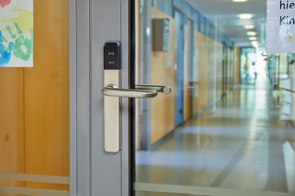 Funkvernetzte Zutrittslösung