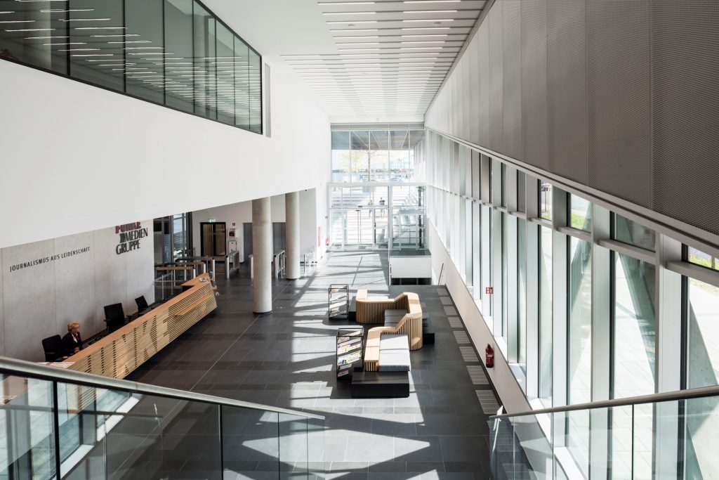 Warmwasser-Speicher für die Unternehmenszentrale Funke Mediengruppe