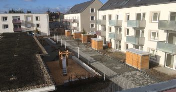 Neubauten in der Neuburger Straße bezogen