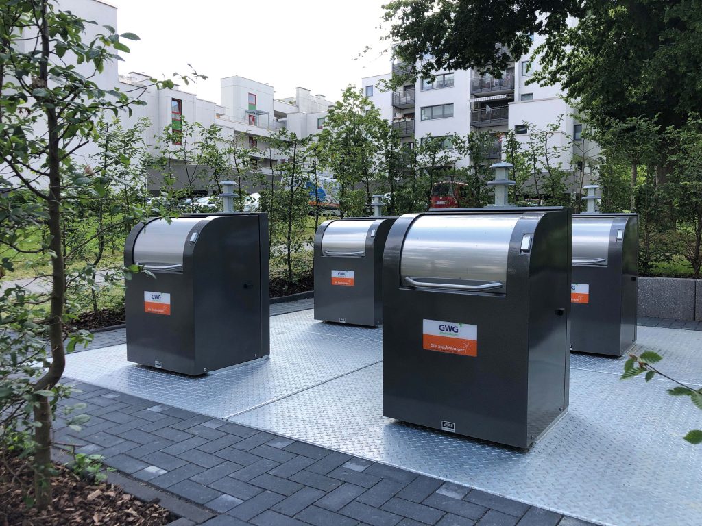 Abfall einfach nach unten