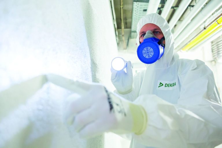 Vorsicht vor Asbest in Brandschutzklappen