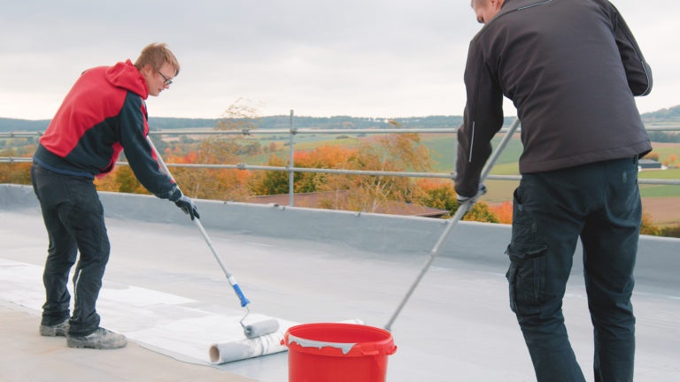 Flachdachabdichtung überzeugt durch Wirtschaftlichkeit