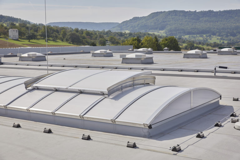 Oberlichter bringen energetischen Mehrwert