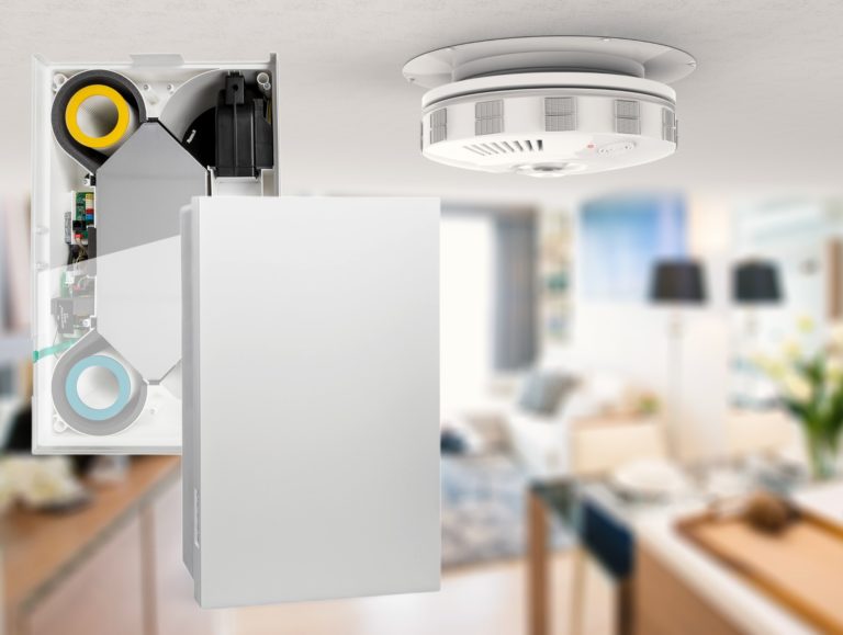 Dezentrale Komfortlüftung und Brandschutz