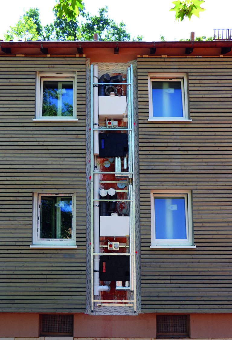 Einfache Strangsanierung in Mehrfamilienhäusern