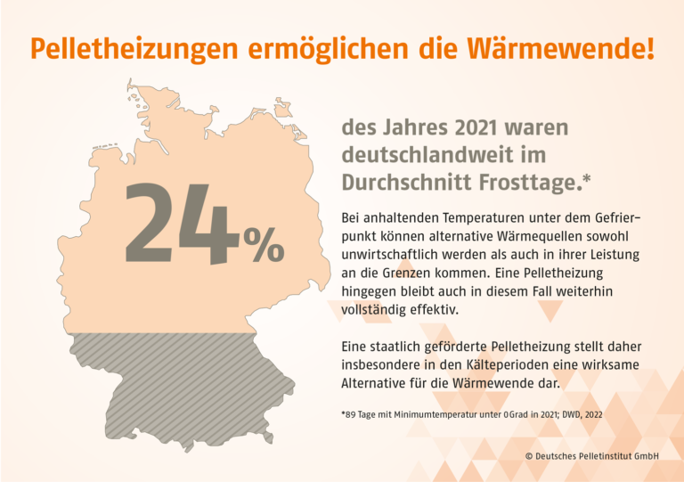 Zwei Drittel der erneuerbaren Wärme durch feste Biomasse