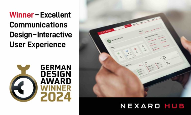 Nexaros Saugroboter erhält German Design Award 2023