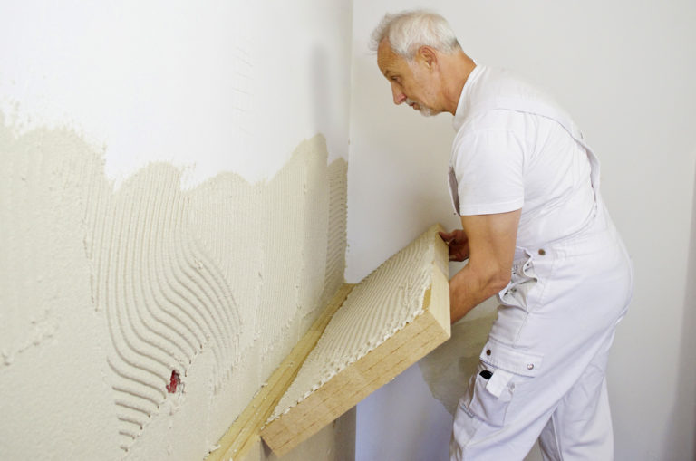 Ökologische Innendämmung mit Holzfaser-Dämmplatten