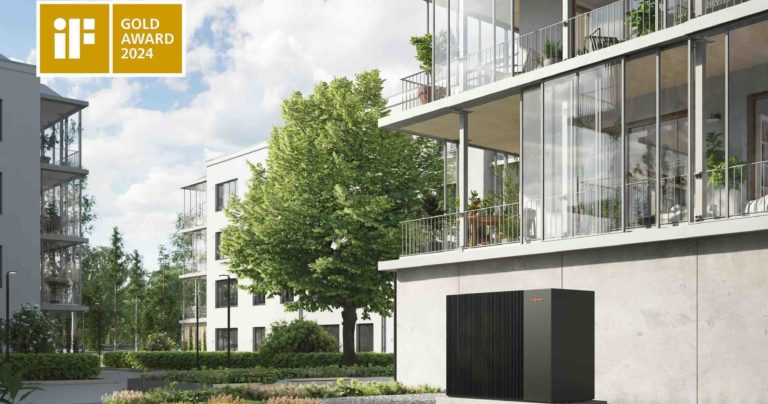 Großwärmepumpe Vitocal 250-A PRO mit dem renommierten iF Gold Design Award ausgezeichnet