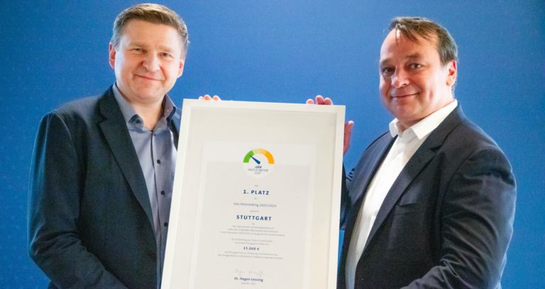 Stuttgart hat den niedrigsten Heizverbrauch der größten deutschen Städte in der Heizsaison 2023/24