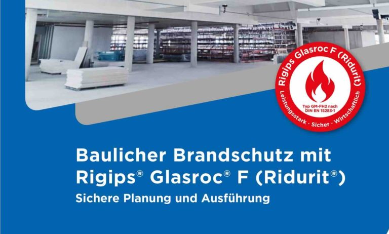 RIGIPS schließt umfangreiche Erweiterung seines bewährten Brandschutzkompendiums ab – gedruckte und digitale Versionen stehen ab sofort zur Verfügung